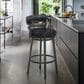 Blue River Titana 30" Swivel Barstool with Ford Black Cushion in Mineral, , large