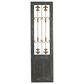 Maple and Jade 57" x 16" Gate Wall Decor in Dark Gray and Brown, , large