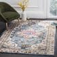 Safavieh Aria ARA160B 3" x 5" Blue and Creme Area Rug, , large