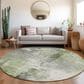 Dalyn Rug Company Odyssey OY299 Green 8" Round Area Rug, , large