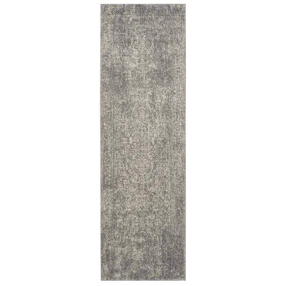 Safavieh Evoke EVK256S 2"2" x 17" Silver and Ivory Runner, , large