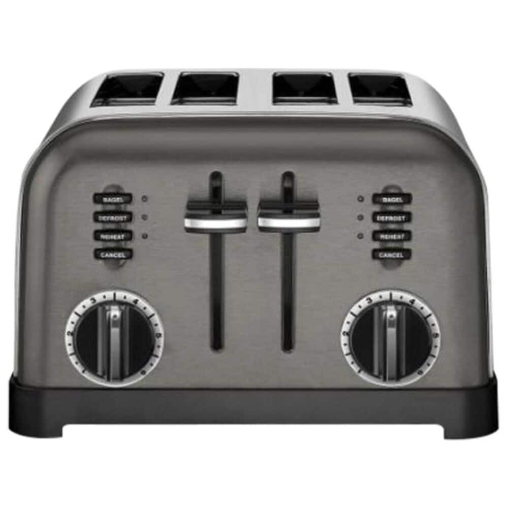 Cuisinart 4-Slice Classic Toaster in Black Stainless Steel, , large