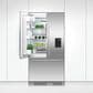 Fisher & Paykel 16.8 Cu. Ft. Built-In French Door Refrigerator with Ice and Water - Panels Sold Separately, , large