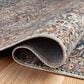 Chris Loves Julia x Loloi Jules 9"6" x 14" Denim and Spice Area Rug, , large