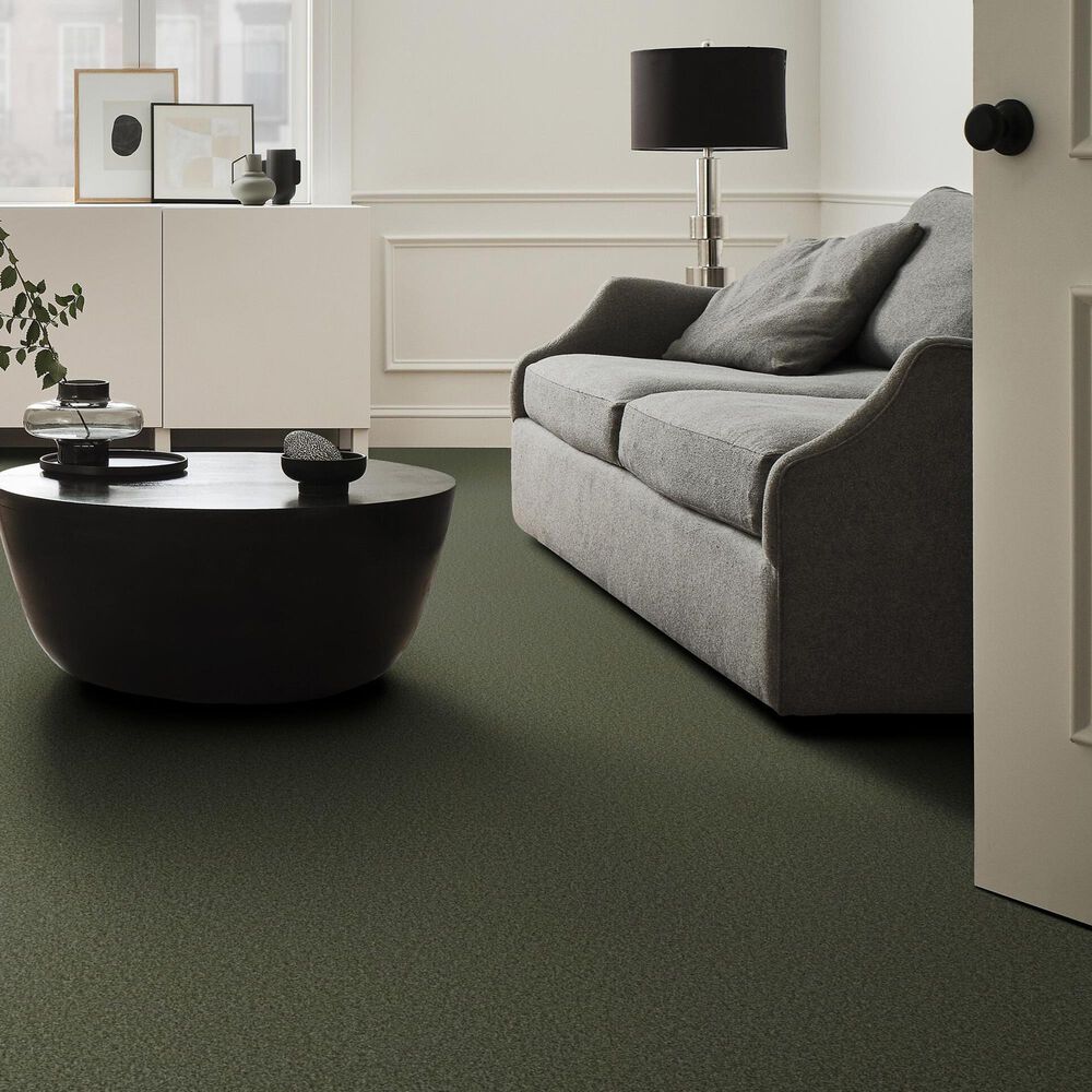 Shaw Tonal Comfort I Carpet in Olive Grove, , large