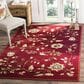 Safavieh Lyndhurst 6"7" x 9"6" Red and Multicolor Area Rug, , large