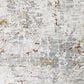 Surya Dresden White, Gray, Medium Gray, Light Slate, Mustard and Rust 9" x 12"2" Area Rug, , large