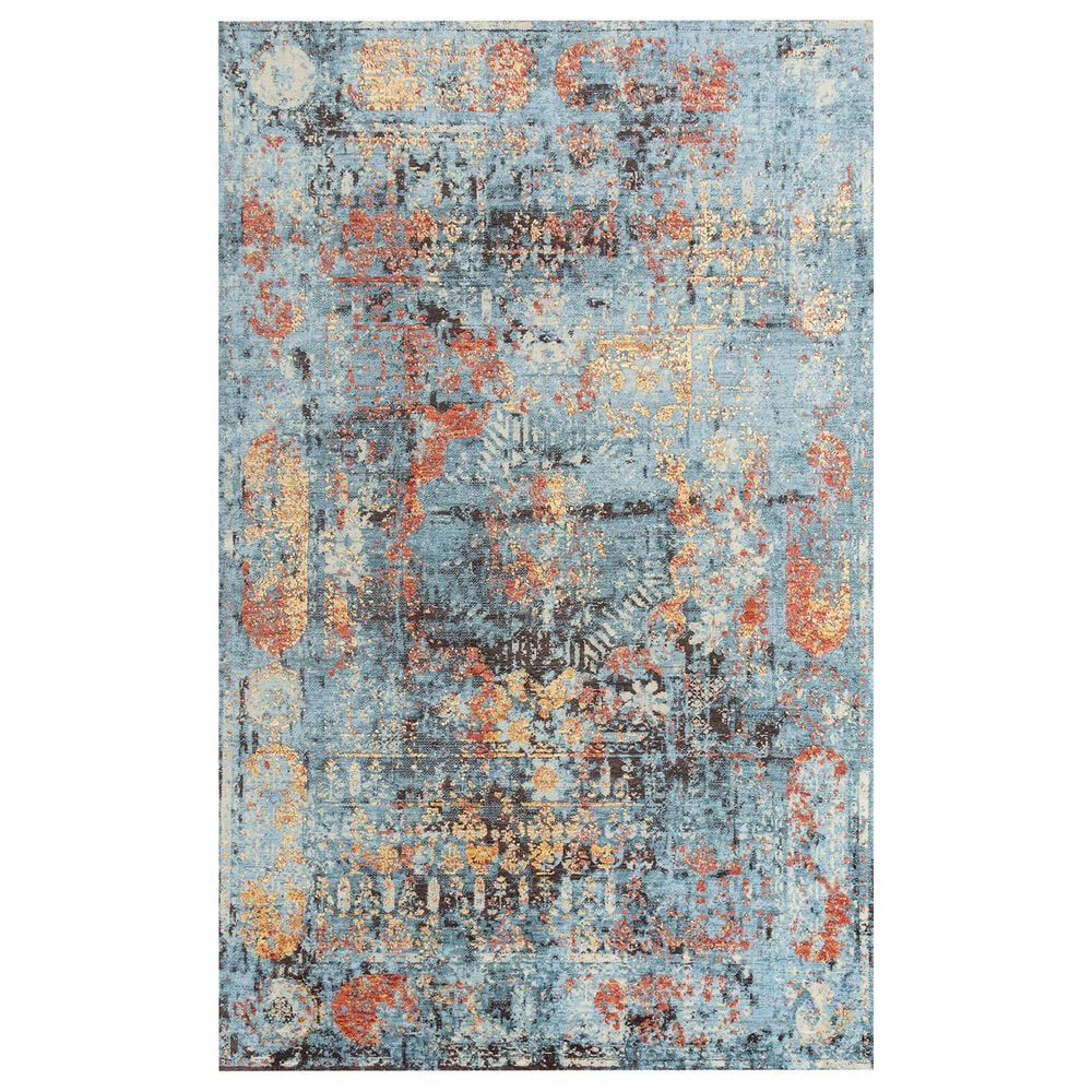 RIZZY Premier 8" x 10" Blue Area Rug, , large