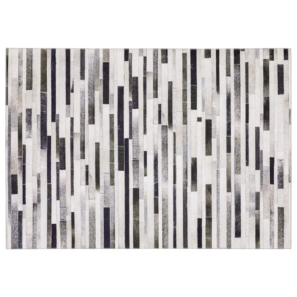 Oriental Weavers Myers Park MYP19 8"9" x 12" Grey Area Rug, , large