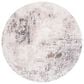 Safavieh Aston ASN708 5"3" Round Ivory and Grey Area Rug, , large