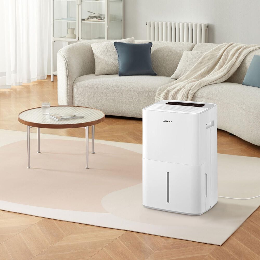 Amana 50-Pint Dehumidifier with Pump in White, , large
