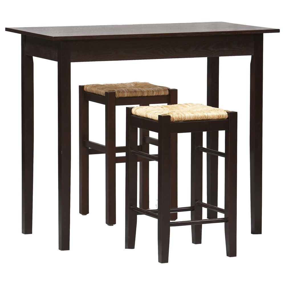 Linden Boulevard Marnie 3-Piece Tavern Set in Espresso, , large