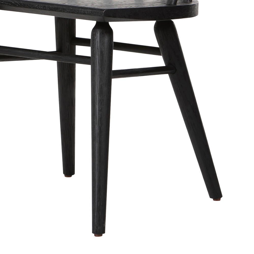 Four Hands Belfast Lewis Windsor Dining Chair in Black Oak, , large