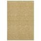 Dalyn Rug Company Soft Essentials Solid Gold 10" x 14" Area Rug, , large