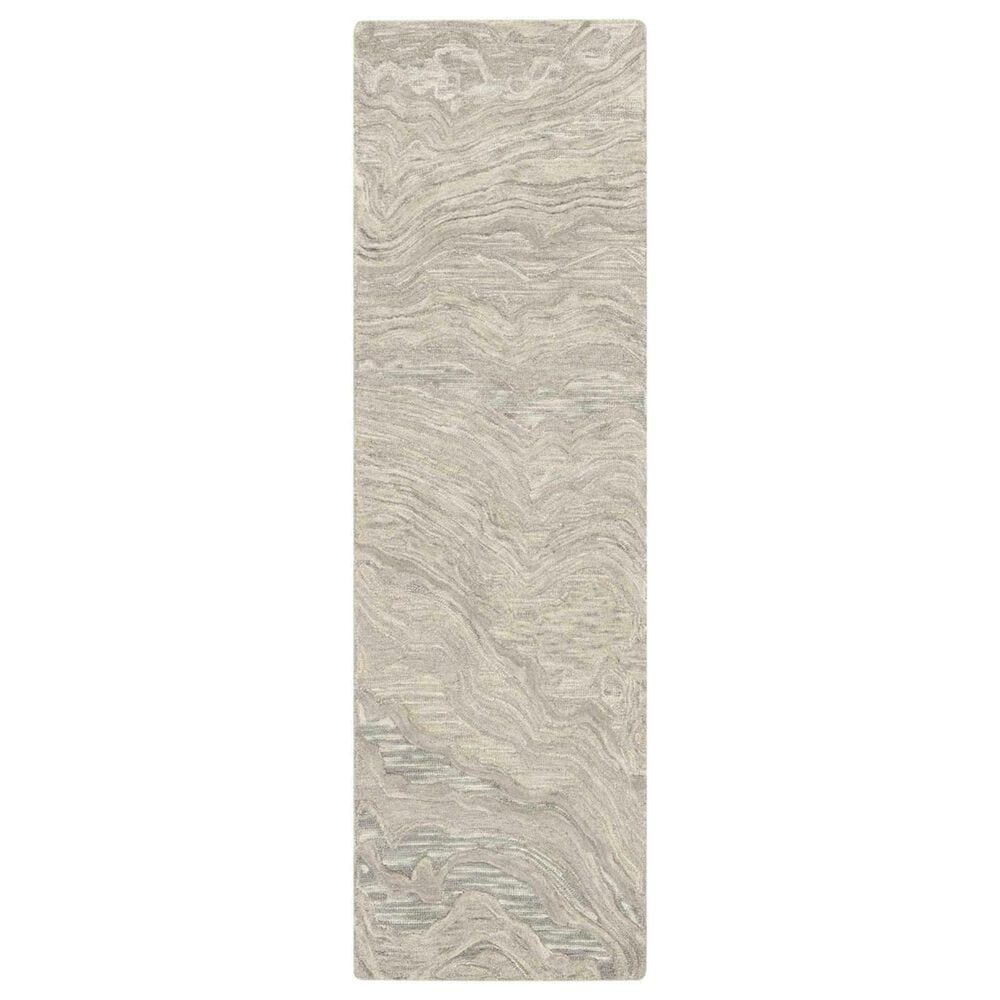 Nourison Graceful 2"3" x 7"6" Gray Runner, , large
