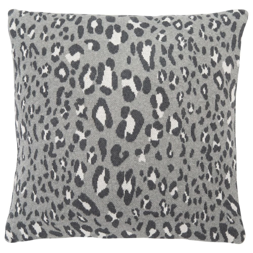 Safavieh Gwynn 18" Pillow in Grey/Black, , large