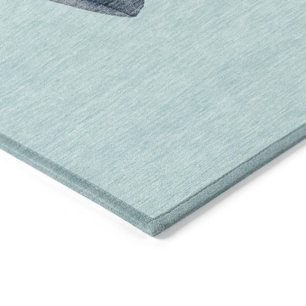 Dalyn Rug Company Wonderland WN34 Sky 2&#39;6&quot; x 3&#39;10&quot; Area Rug, , large
