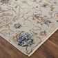 Feizy Kaia 7"10" x 9"6" Ivory and Multicolor Area Rug, , large
