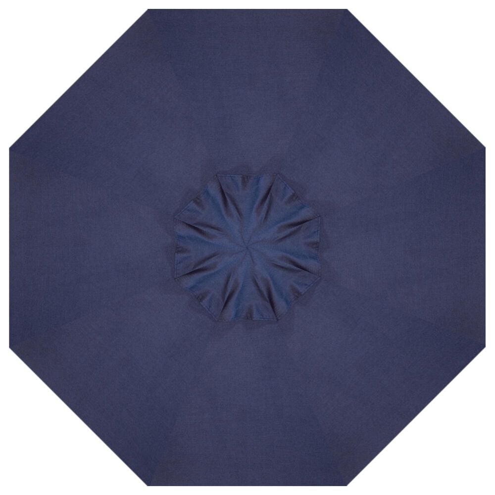 Garden Party 9&#39; Spectrum Indigo Auto Tilt Umbrella with Stand, , large