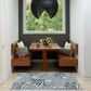 Nourison Garden Oasis Nature Blue 3" x 5" Indoor/Outdoor Area Rug, , large