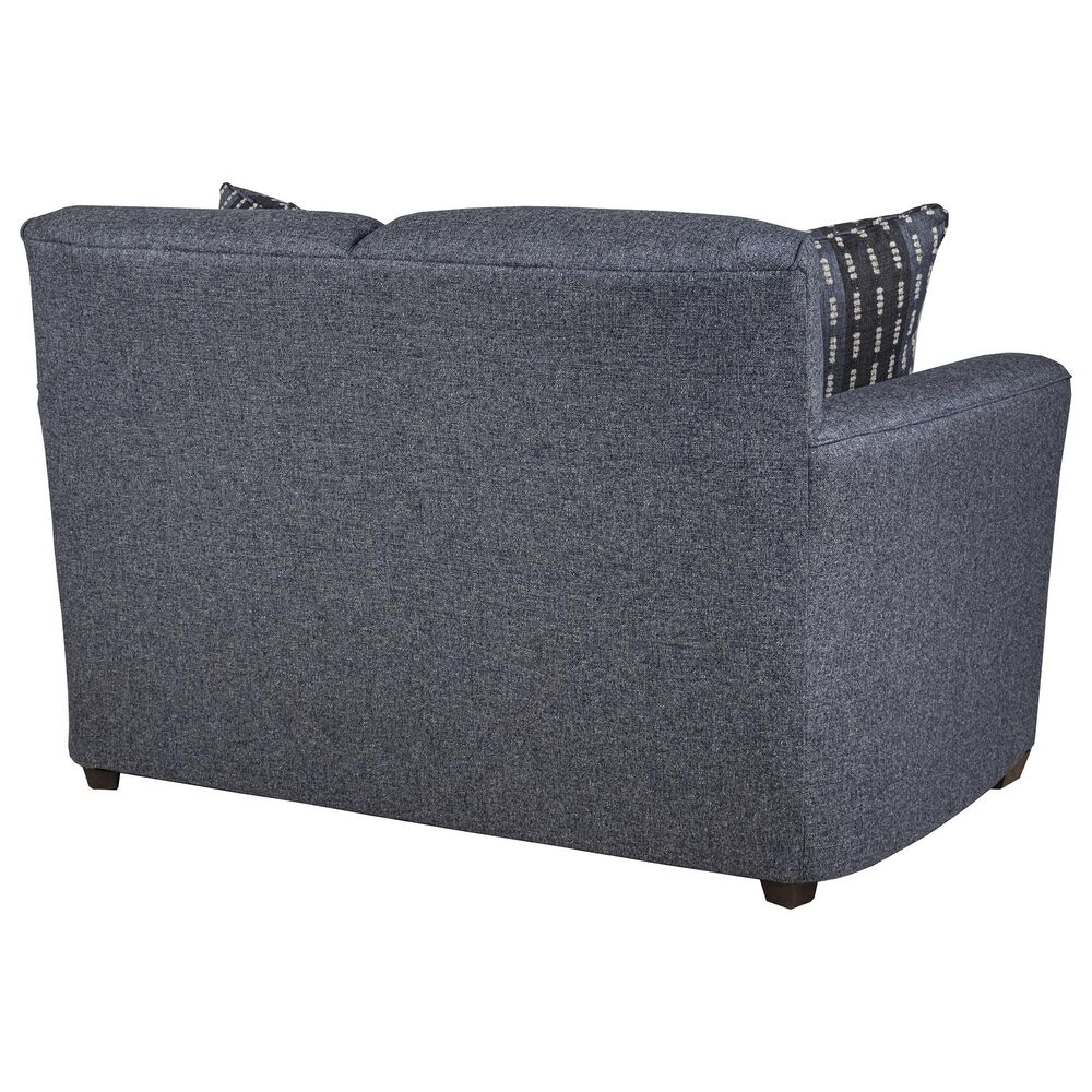 Flexsteel Lakewood Stationary Loveseat in Denim, , large