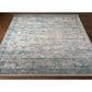 Surya Solar 9"6" x 13" Gray, Teal, Dark Blue, Light Gray, Charcoal and Mustard Area Rug, , large