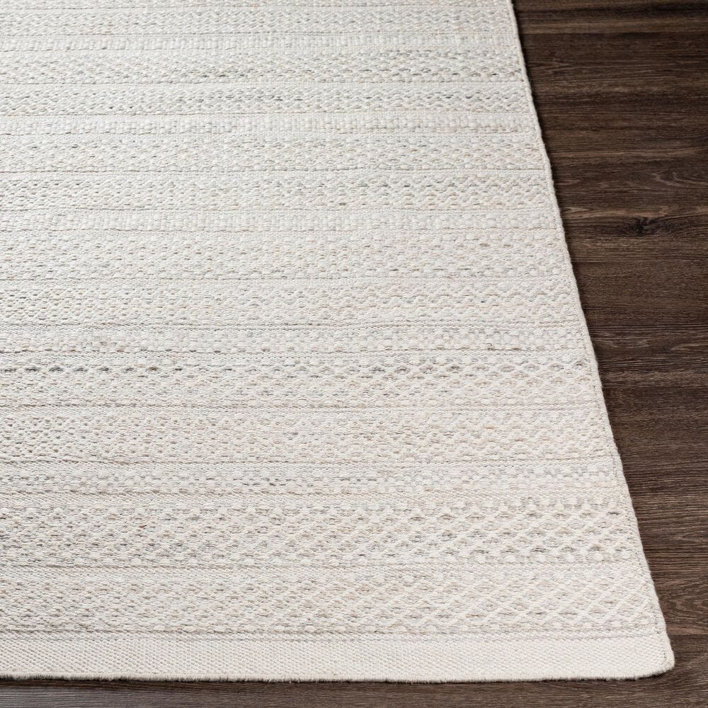Surya Azalea 8&#39; x 10&#39; Charcoal, Light Beige and Tan Area Rug, , large