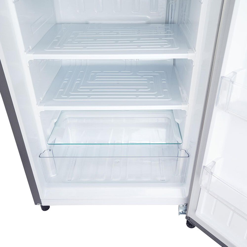 LG 5.8 Cu. Ft. Single Door Freezer Refrigerator in Platinum Silver, , large