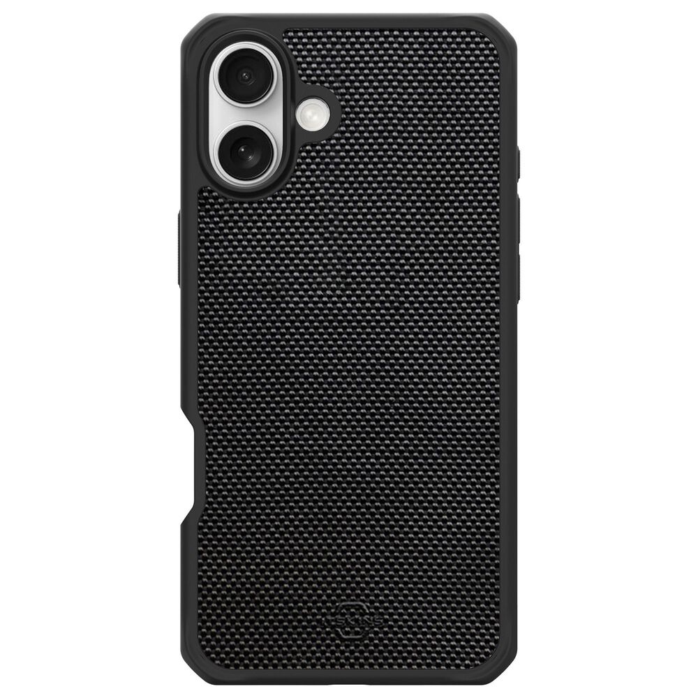 ITSkins Ballistic R Nylon Magsafe Case for Apple iPhone 16 in Black, , large