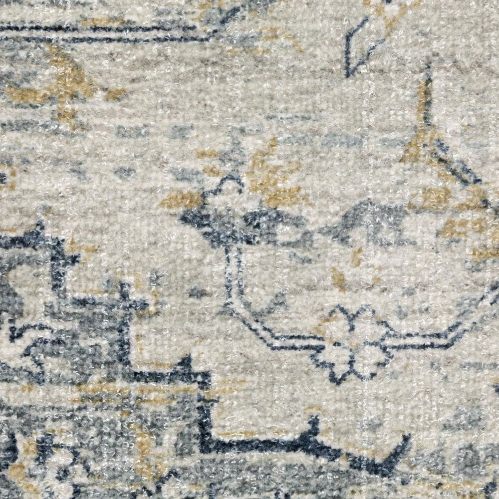 Oriental Weavers Windham Ivory and Gold 2&#39;6&quot; x 10&#39; Runner, , large