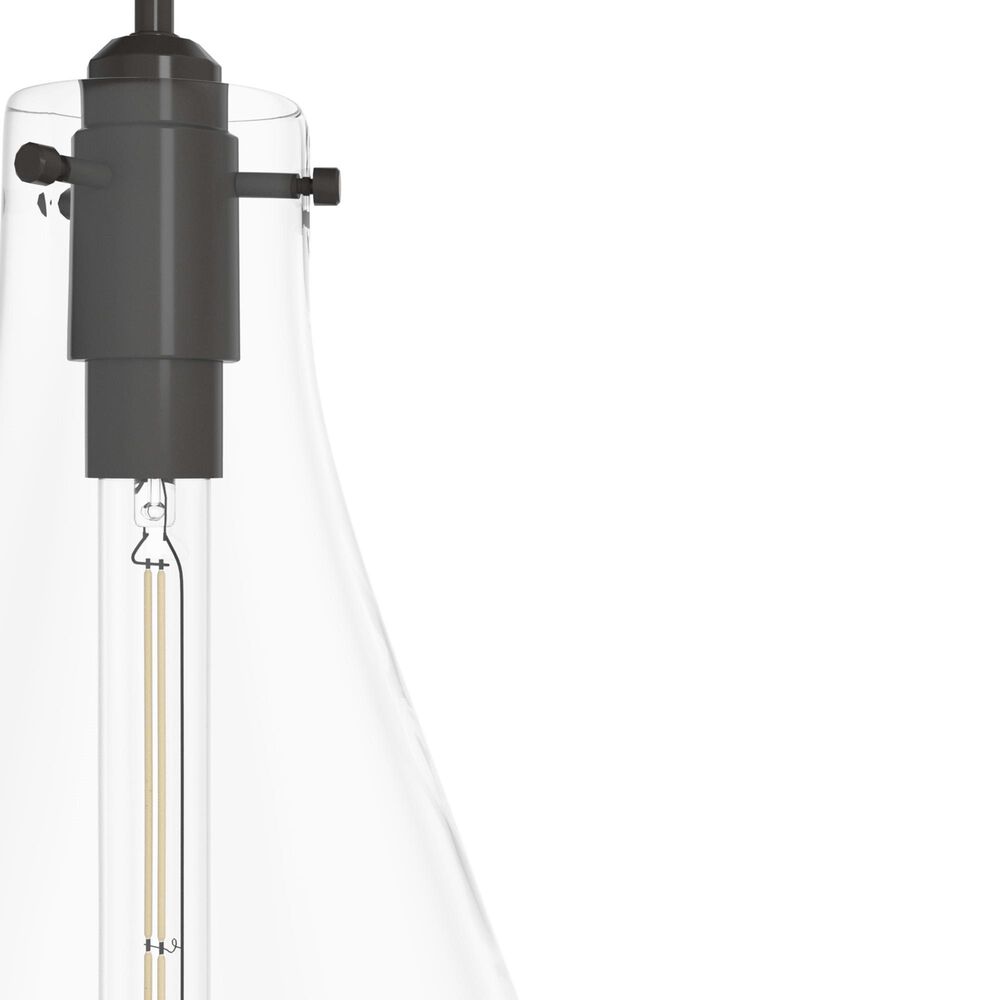 Hunter Lundin 11&quot; 1-Light Pendant in Noble Bronze, , large