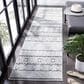 Safavieh Cabana CBN654A 2"2" x 11" Ivory and Grey Performance Runner, , large