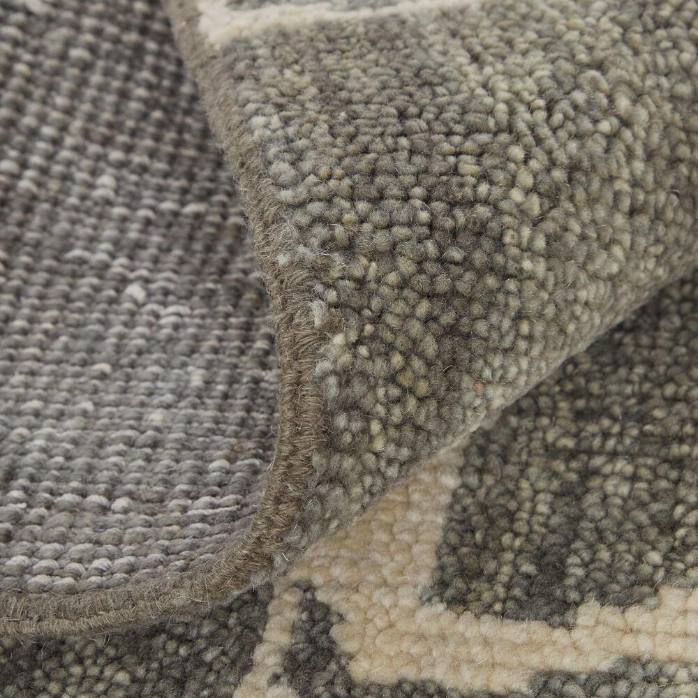 Feizy Sutton 8&#39;6&quot; x 11&#39;6&quot; Pewter and Green Area Rug, , large