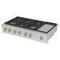 Monogram 48" Professional Gas Rangetop with 6 Burners and Griddle in Stainless Steel, , large