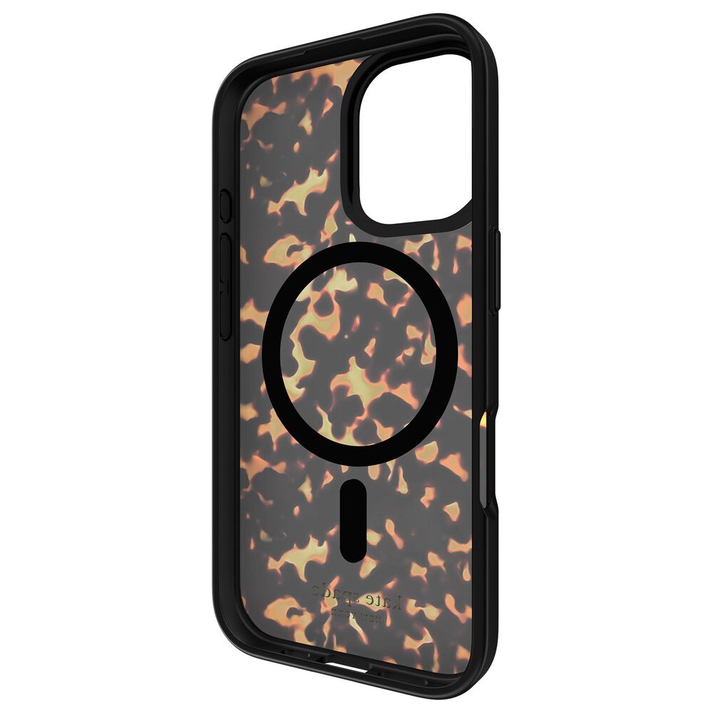 Kate Spade Protective MagSafe Case for iPhone 16 in Tortoiseshell, , large