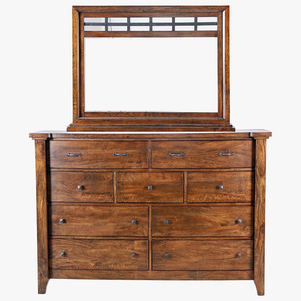 Napa Furniture Design Whistler Retreat 3-Piece Queen Bedroom Set in Dark Mango, , large