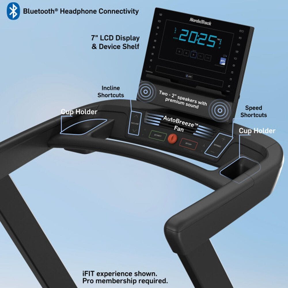 NordicTrack T Series 8 Treadmill, , large