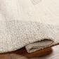 Surya Gavic 6"7" x 9"6" Medium Gray and Light Beige Area Rug, , large