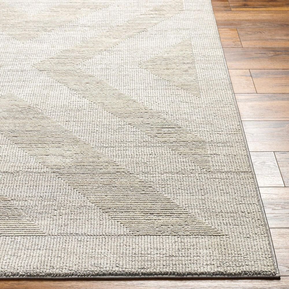Surya Alder 7&#39;7&quot; x 10&#39; Gray, Cream, Light Slate, Ivory, Tan and Taupe Area Rug, , large