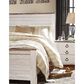 Ashley Willowton Full/Queen Panel Headboard in White Washed, , large