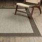 ROW by Oriental Weavers Zarina Striped Beige and Brown 3"3" x 5" Indoor/Outdoor Area Rug, , large