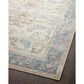 Rifle Paper Co. Palais 2"3" x 3"9" Light Blue Area Rug, , large