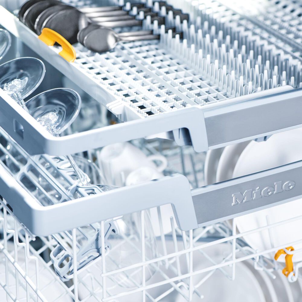 Miele 24&quot; Fully Integrated Dishwasher with 16 Place Settings in Stainless Steel, , large