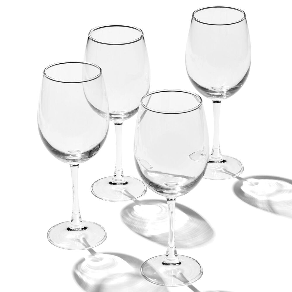 Oneida 5 O&#39;Clock All Purpose Wine Glasses - Set of 4, , large