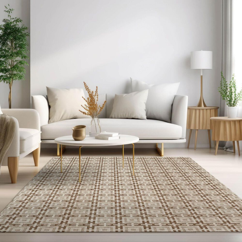 Dalyn Rug Company Marlo 10&#39; x 14&#39; Taupe Indoor/Outdoor Area Rug, , large