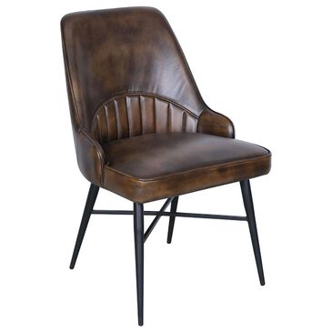 Home Trends & Design Leeds 21" Dining Chair in Antique Whiskey, , large