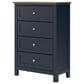 Ashley Landocken 5-Piece Queen Bedroom Set in Brown and Blue, , large