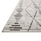 Loloi II Kamala 11"2" x 15"7" Charcoal and Dove Area Rug, , large