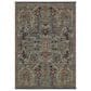 Oriental Weavers Legacy Blue and Rust 3"3" x 5" Area Rug, , large