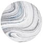 Safavieh Craft CFT845M 6"7" Round Blue and Grey Area Rug, , large